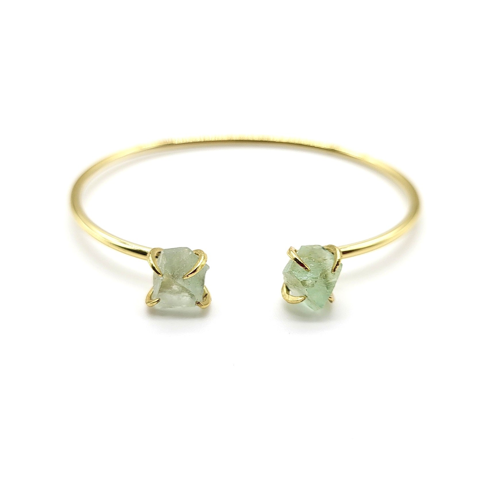 Claw Bangle - Green Fluorite