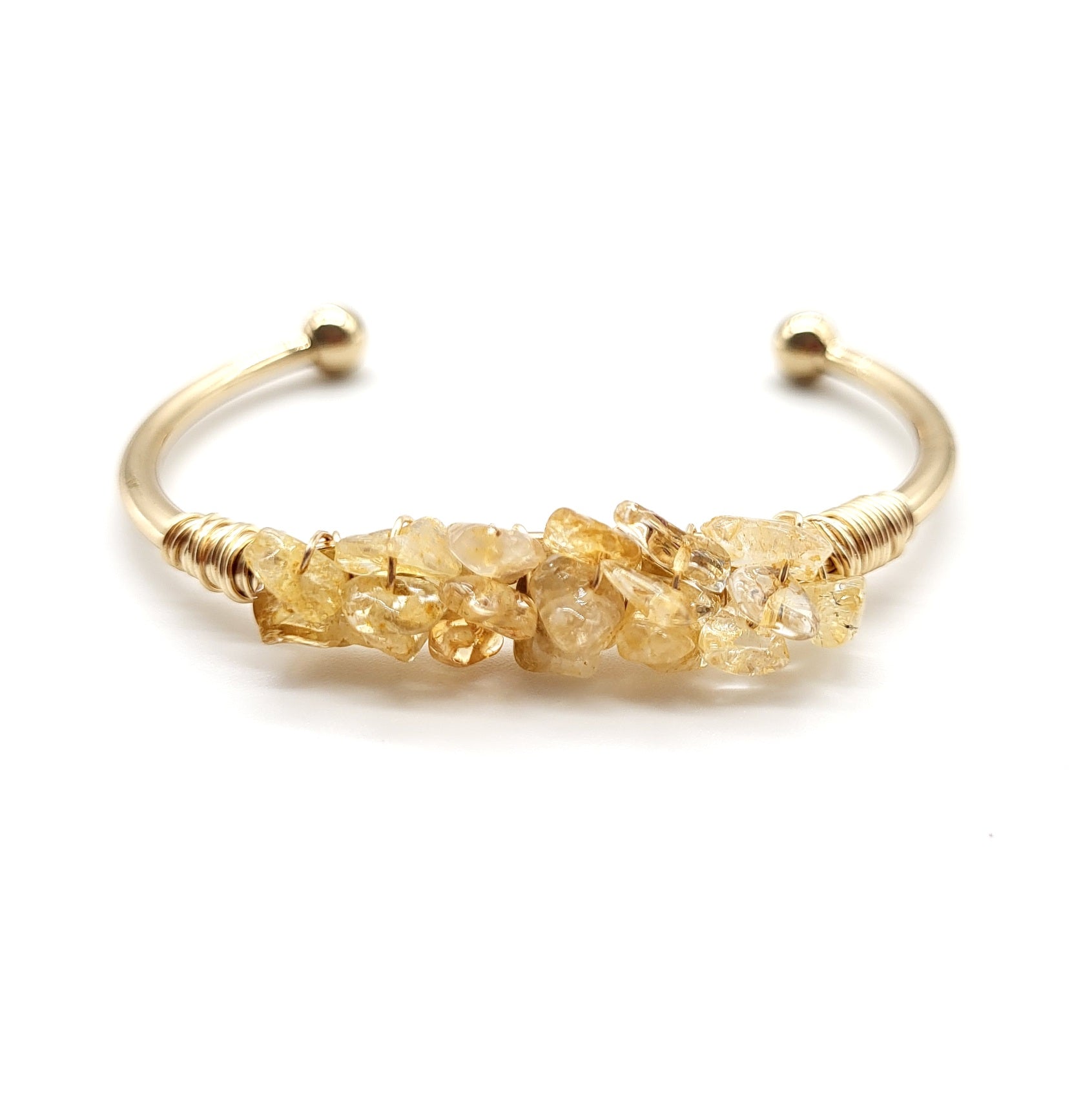 Mermaid Cuff- Citrine
