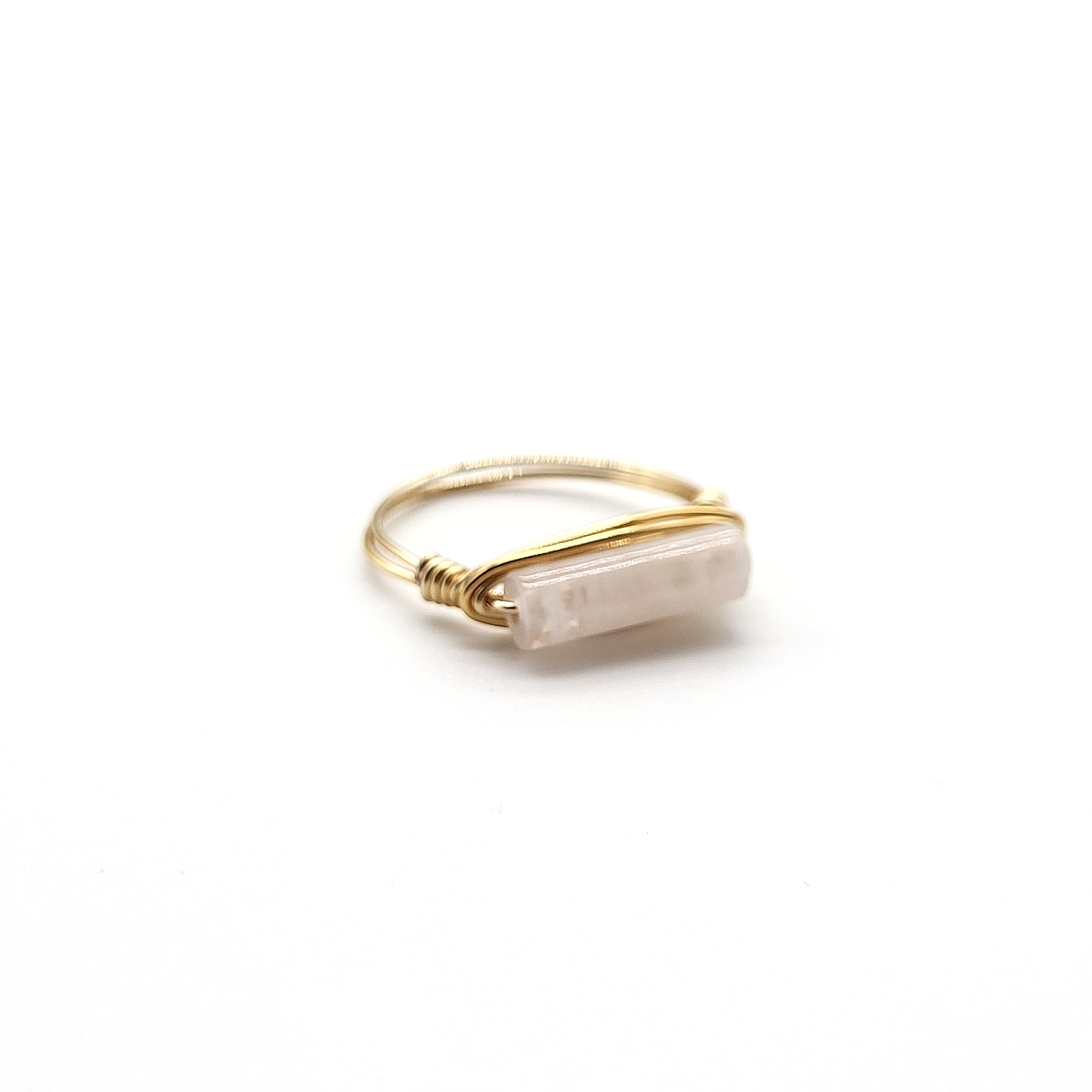 Rail Ring - Amethyst
