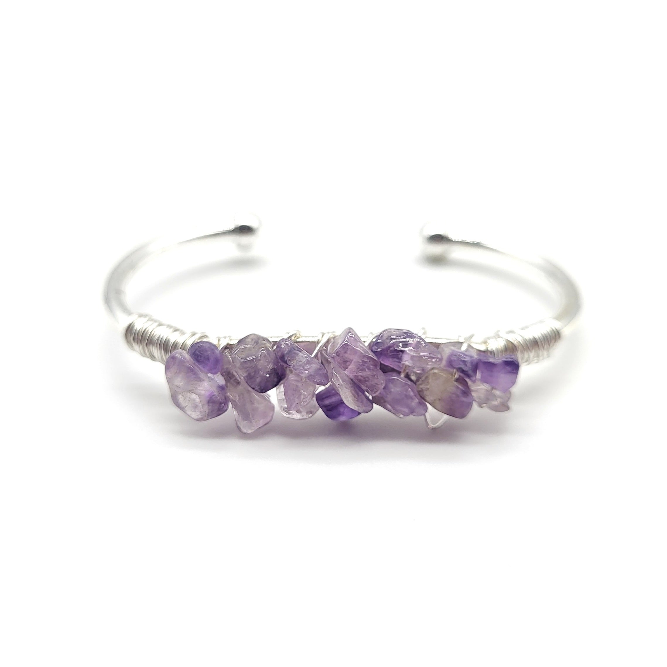 Mermaid Cuff- Amethyst