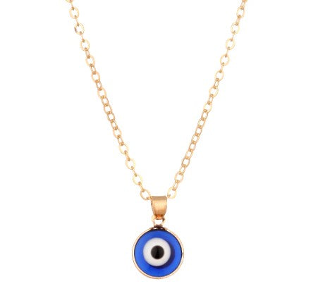 Evil Eye Necklace - Blue