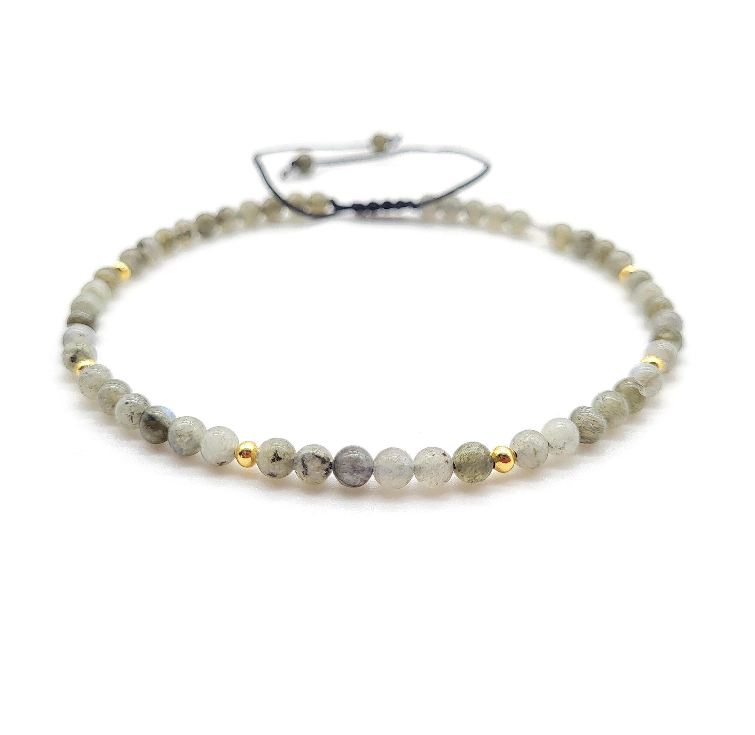 Gemstone Anklet - Labradorite