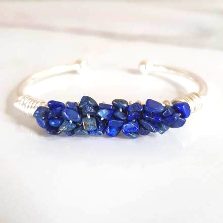 Mermaid Cuff - Lapis Lazuli
