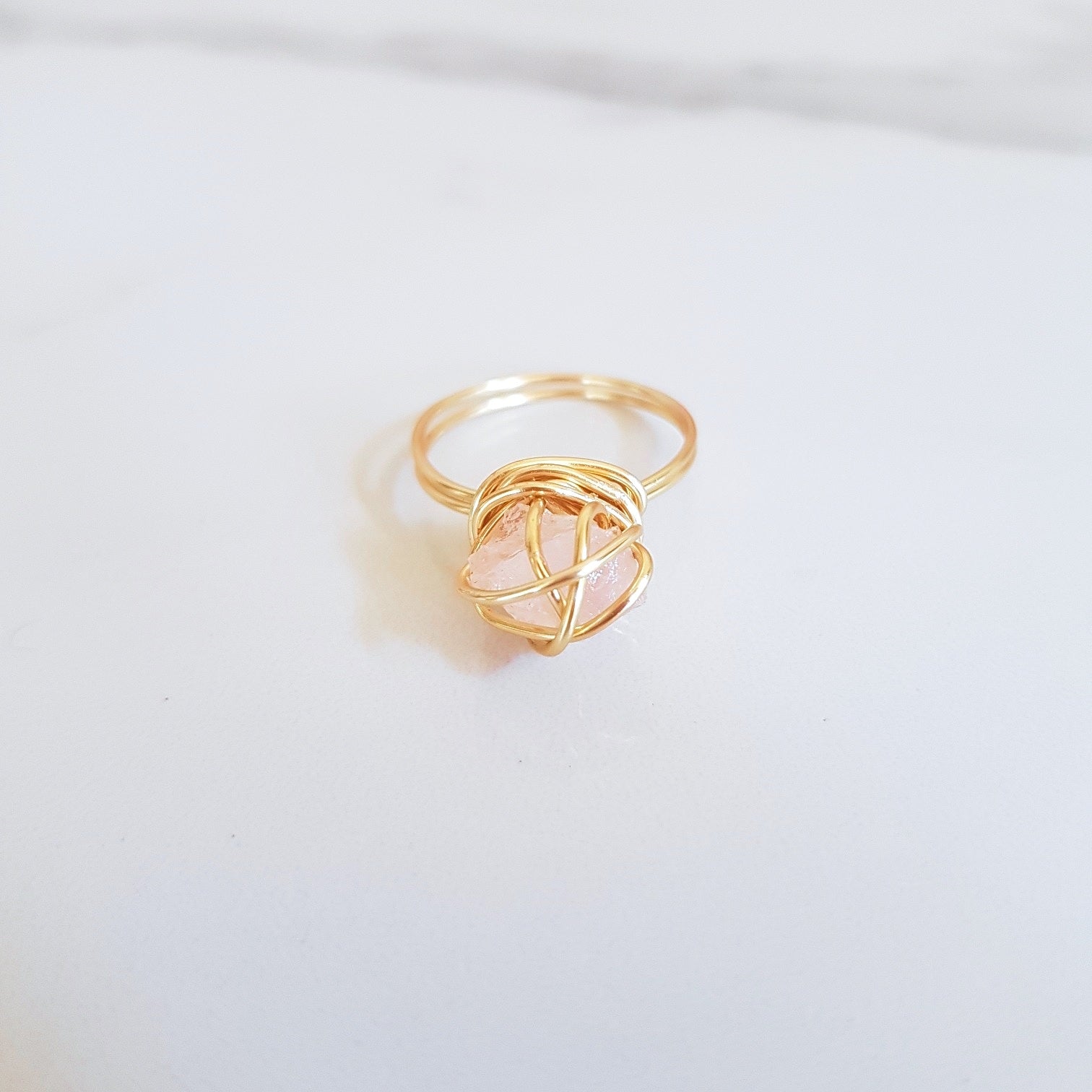 Chaos Ring - Rose Quartz (OAK)