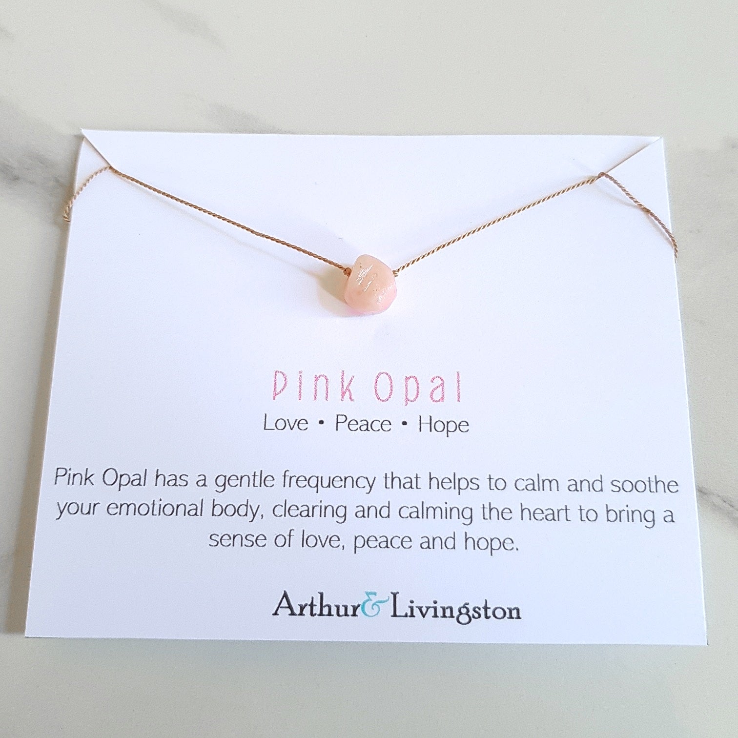 Nylon Dainty - Pink Opal