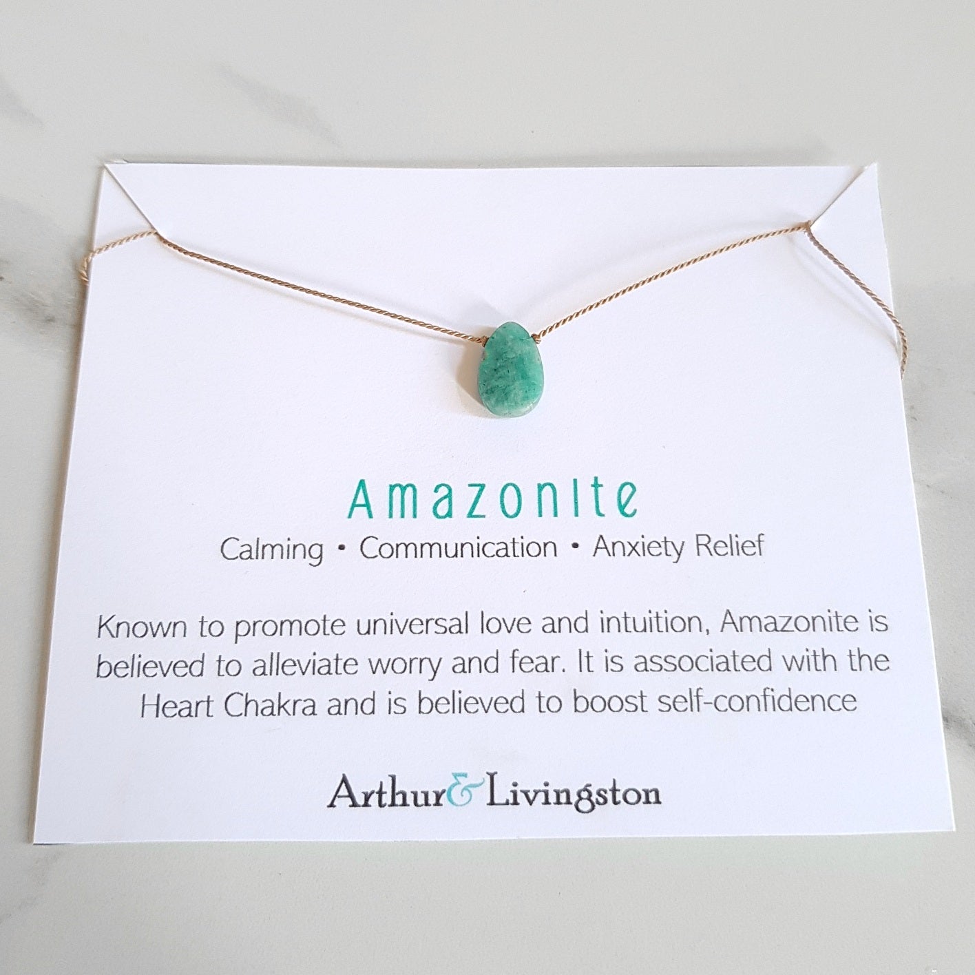 Nylon Dainty - Amazonite