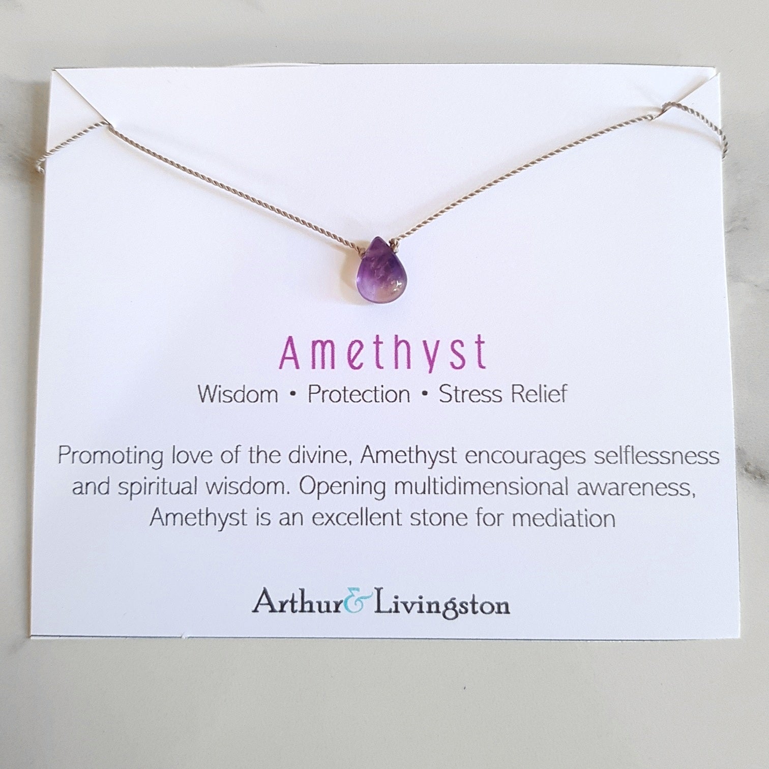 Nylon Dainty - Amethyst