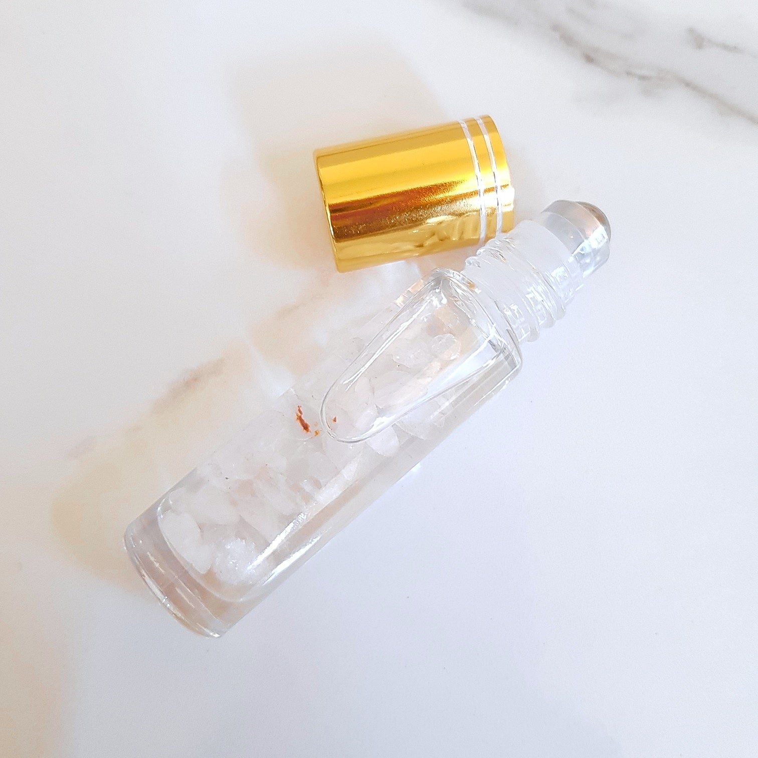 Gemstone Essential Oil Rollerball - Rose Quartz