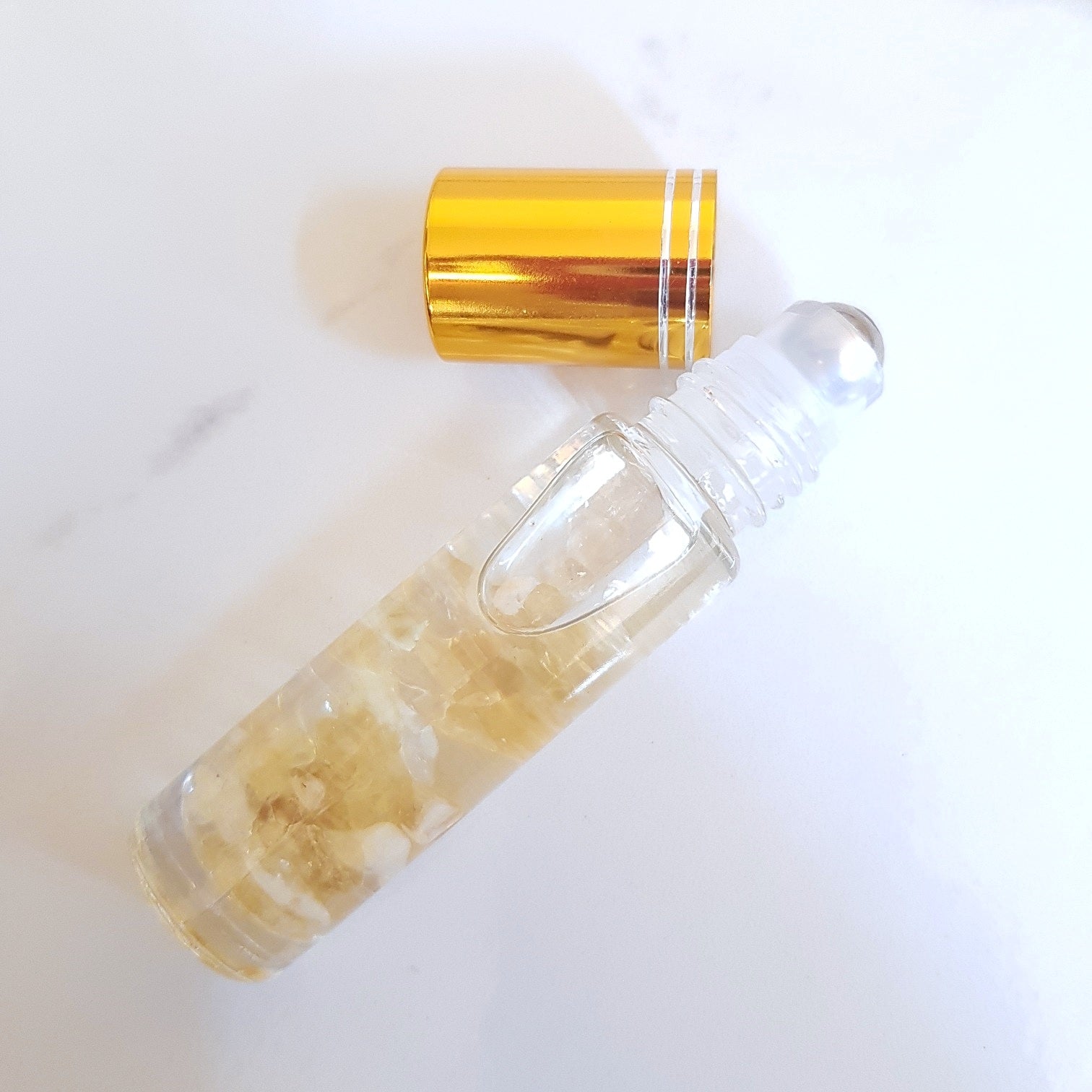 Gemstone Essential Oil  Rollerball - Citrine