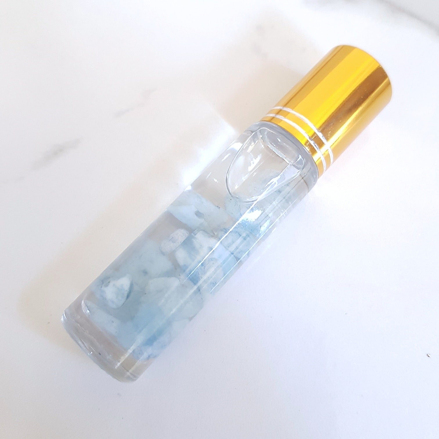 Gemstone Essential Oil Rollerball - Aquamarine