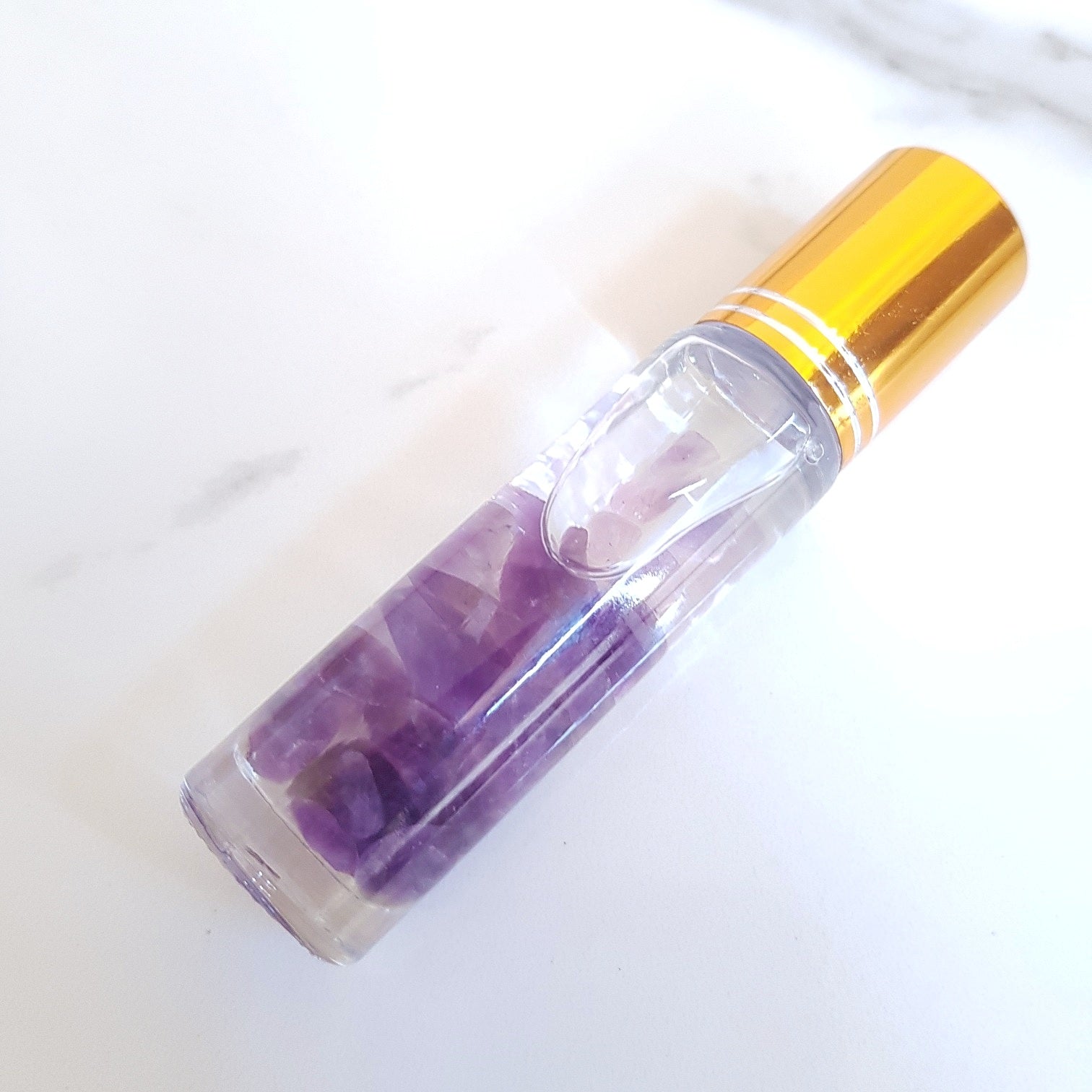 Gemstone Essential Oil Rollerball - Amethyst