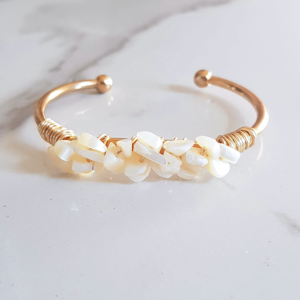 Mermaid Cuff - Mother of Pearl