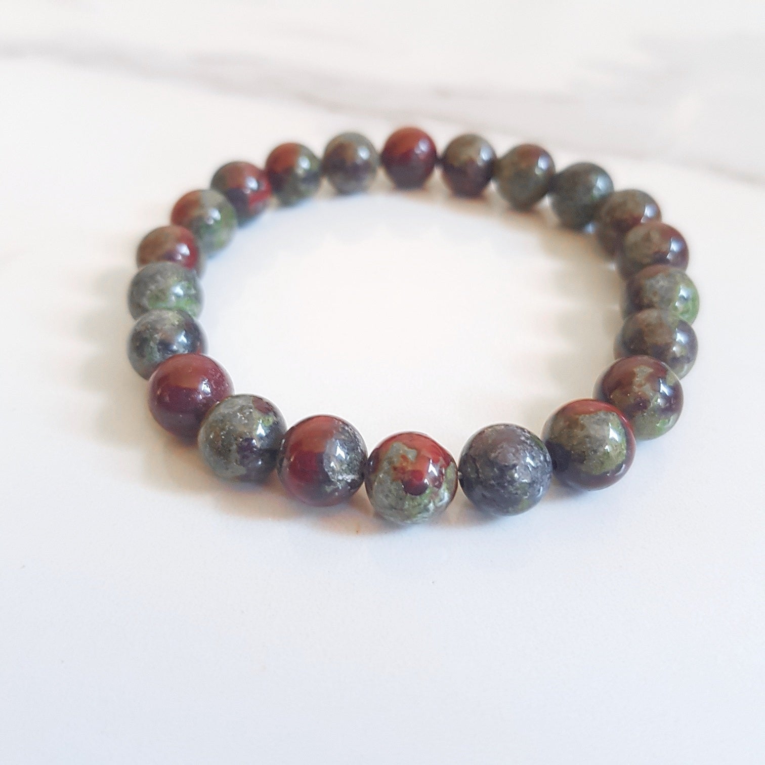 Stretch Bracelet - Bloodstone (OAK)