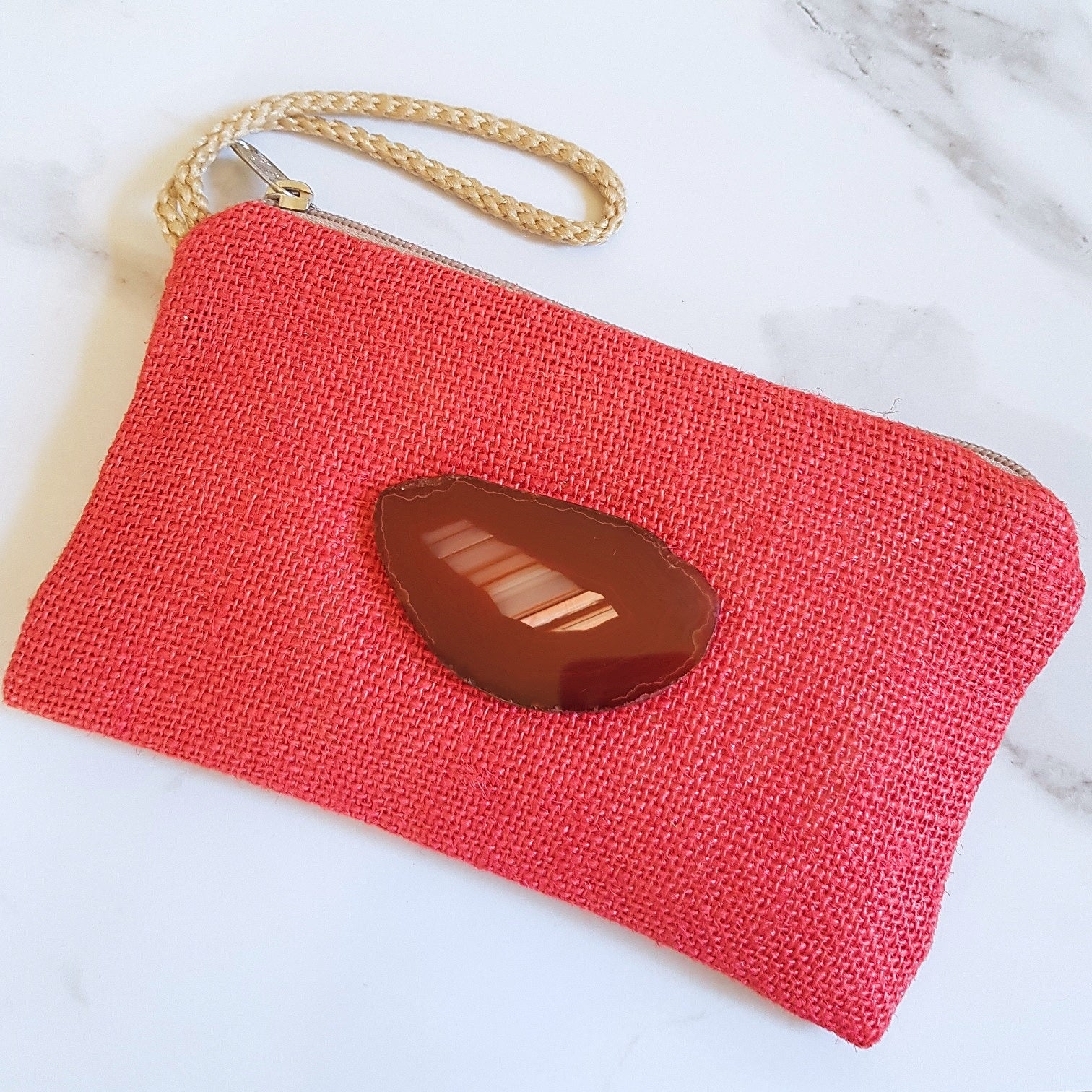 Gemstone Wristlet - Red Agate (OAK)