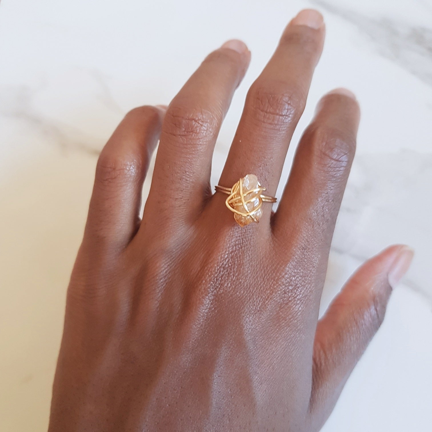 Chaos Ring - Citrine (OAK)