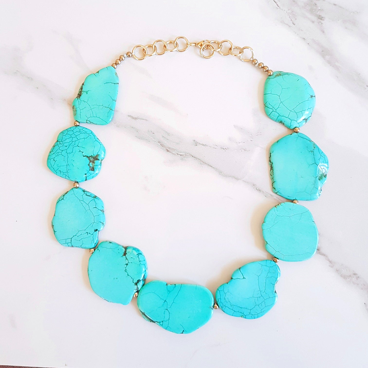 Grantley Necklace - Green Magnesite