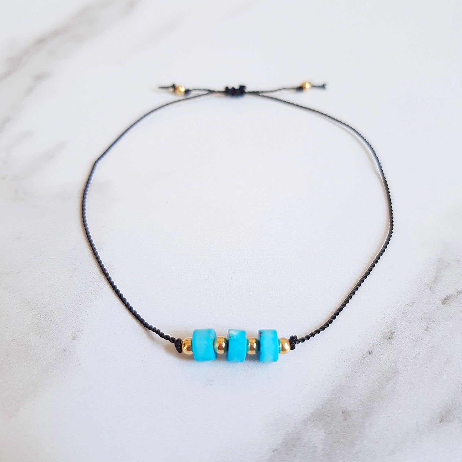 Nylon Bracelet - Turquoise