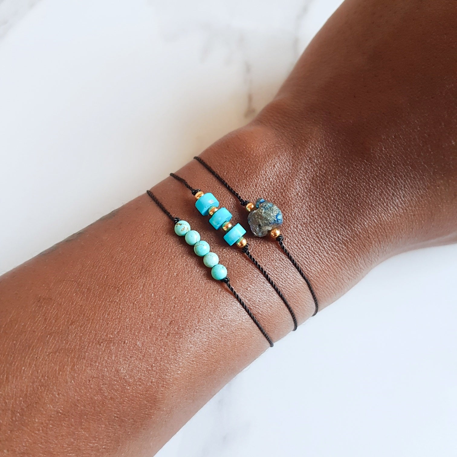 Nylon Bracelet - Turquoise