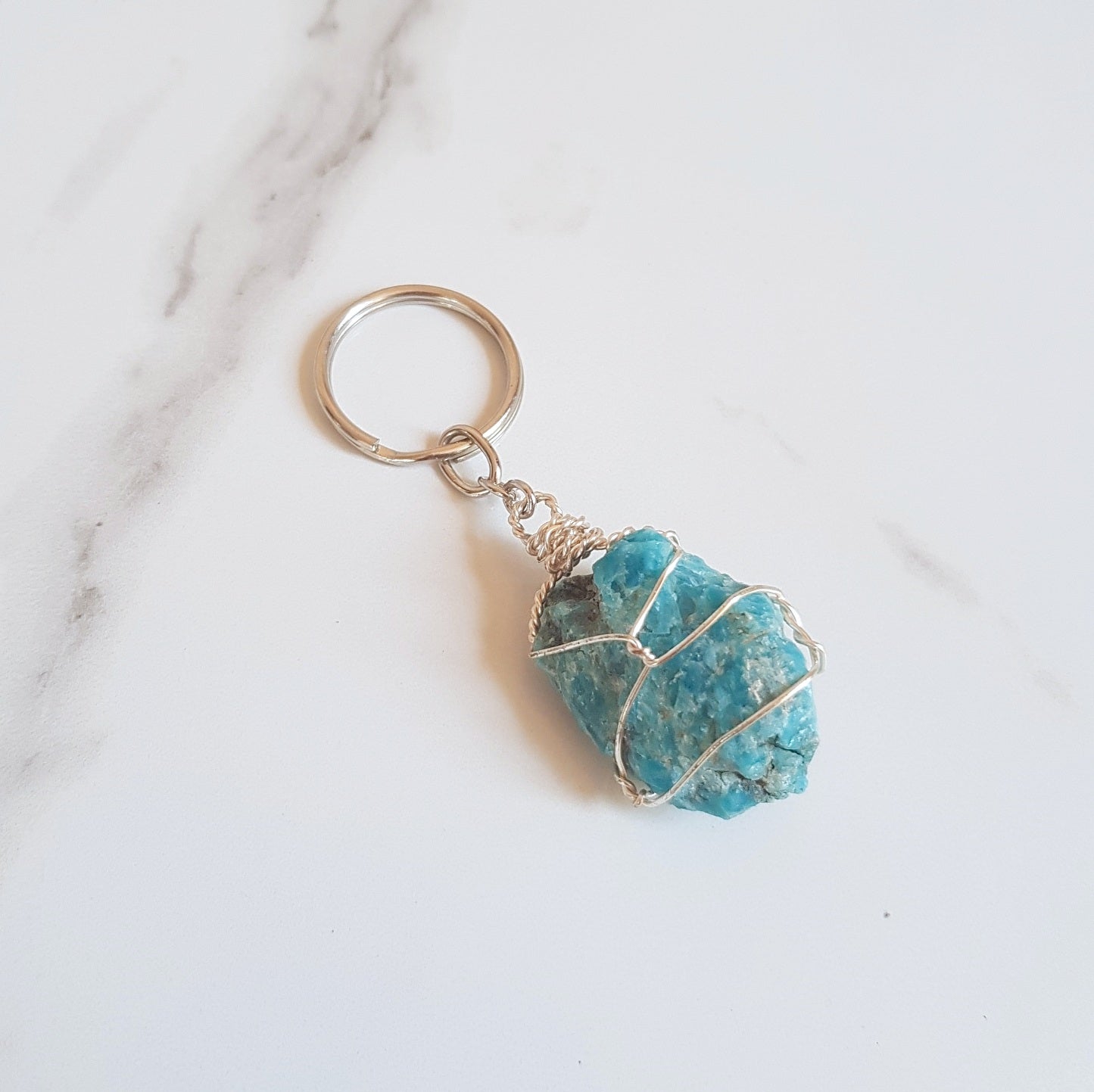 Gemstone Keyring - Apatite