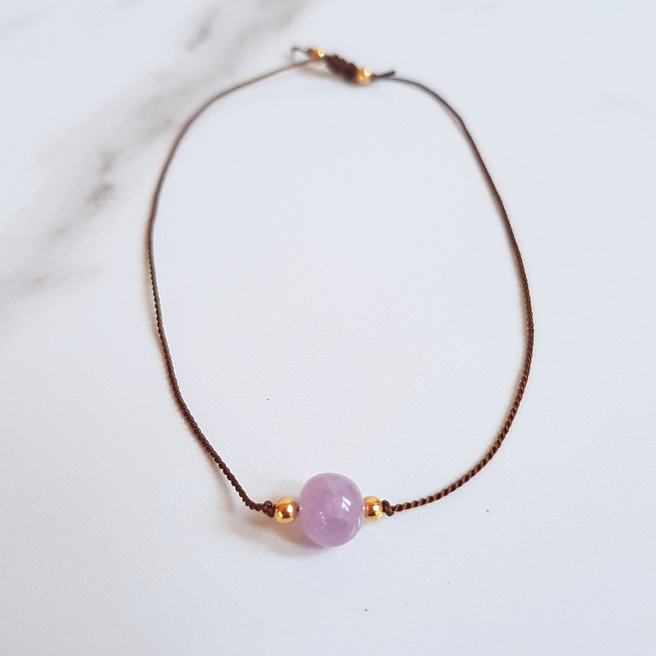 Nylon Bracelet (Minis)  - Ametrine