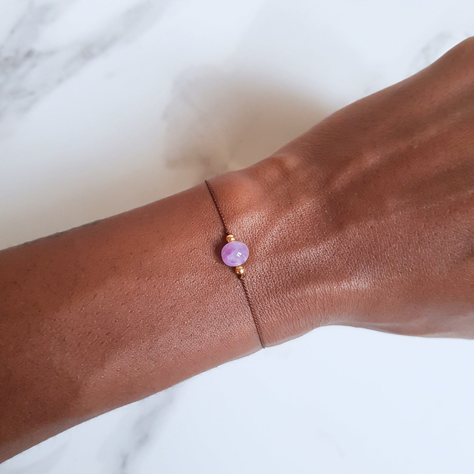 Nylon Bracelet (Minis)  - Ametrine