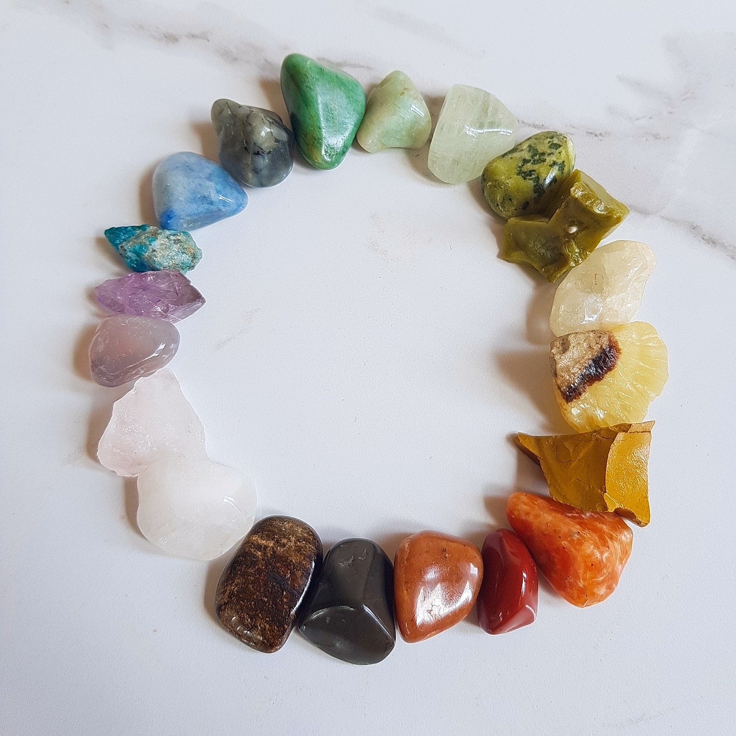 CRYSTAL SET - RAINBOW VARIETY