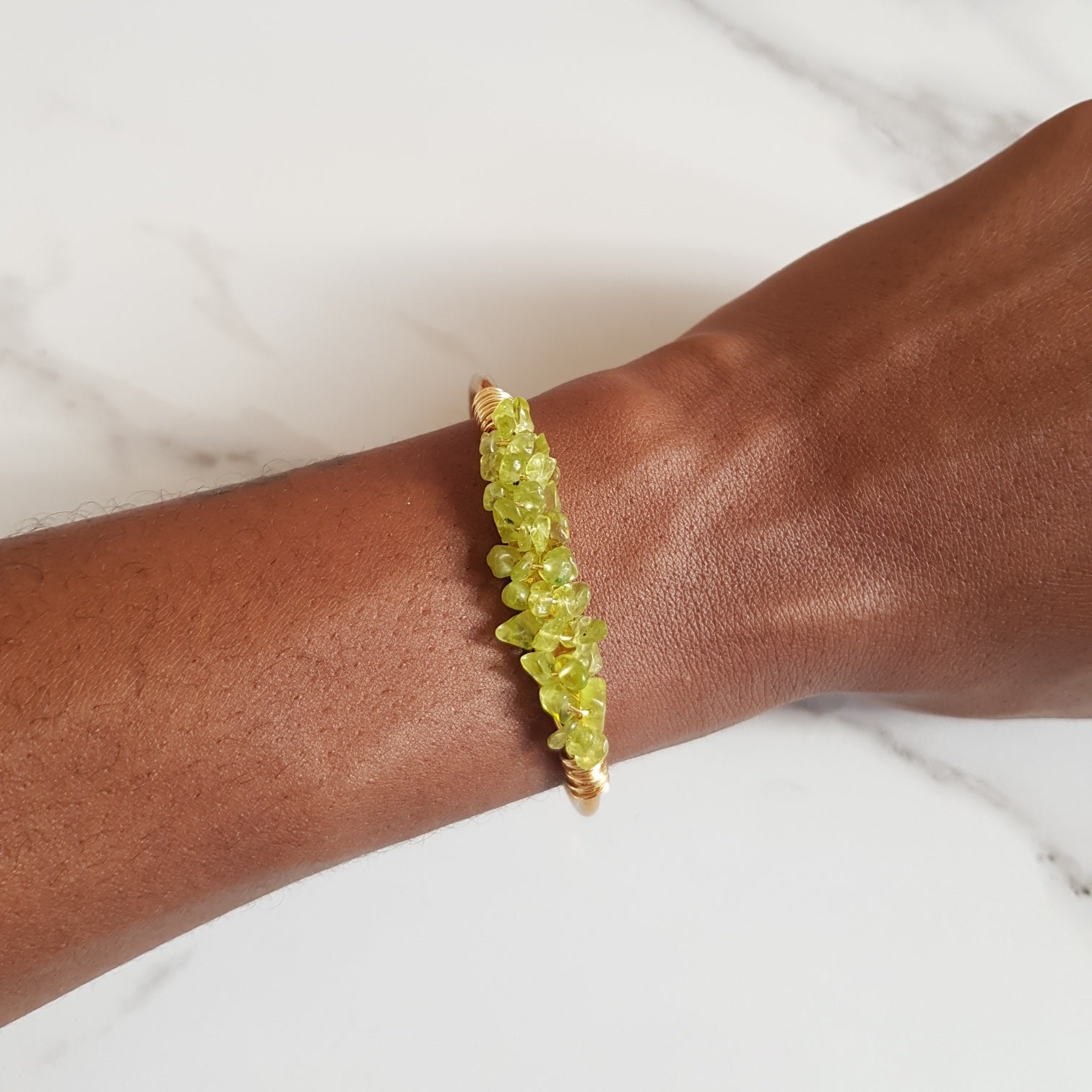 Mermaid Cuff - Peridot
