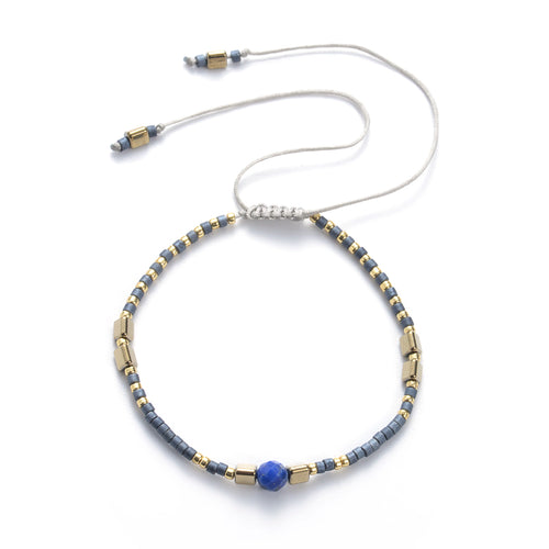 Lapis String Bracelet