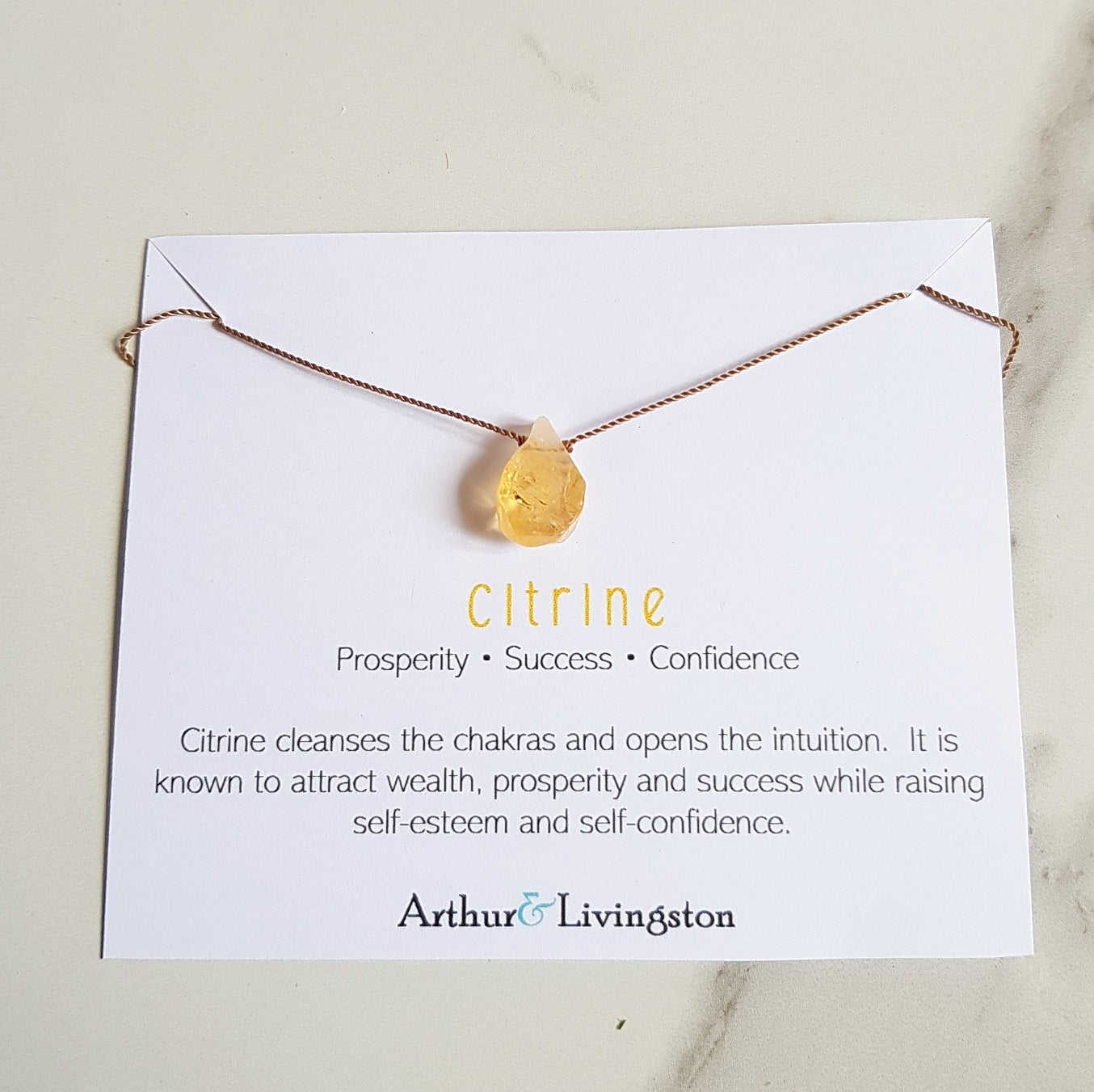 Nylon Dainty - Citrine