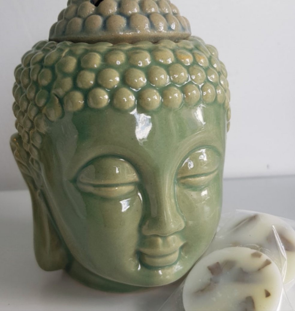 Buddha Burner + Sage Wax Melts