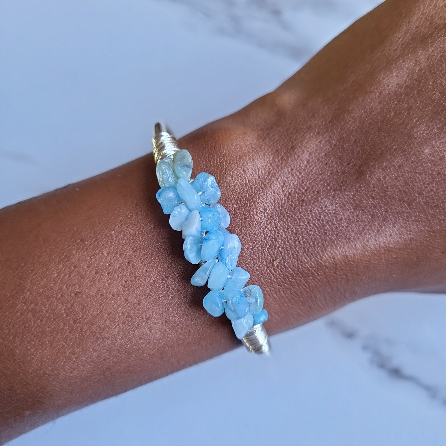 Mermaid Cuff- Aquamarine
