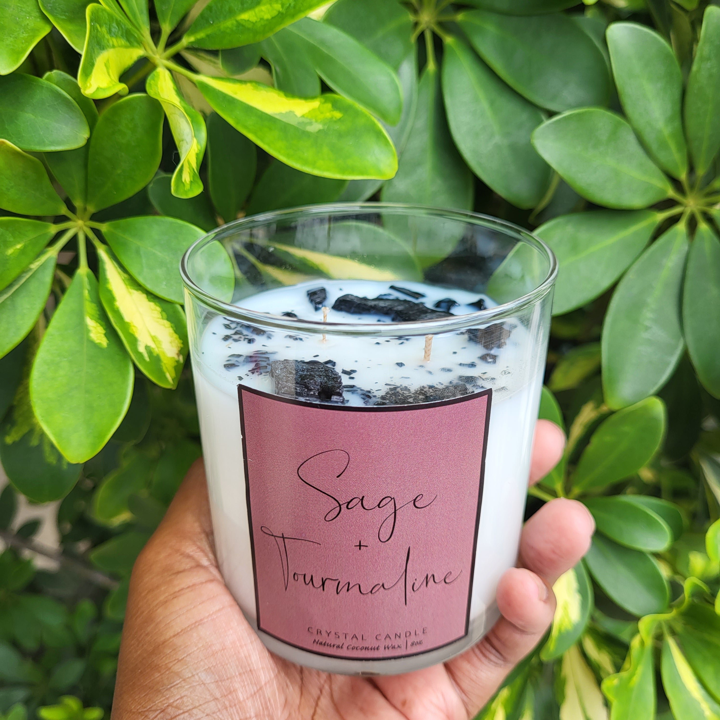 Sage & Tourmaline Candle
