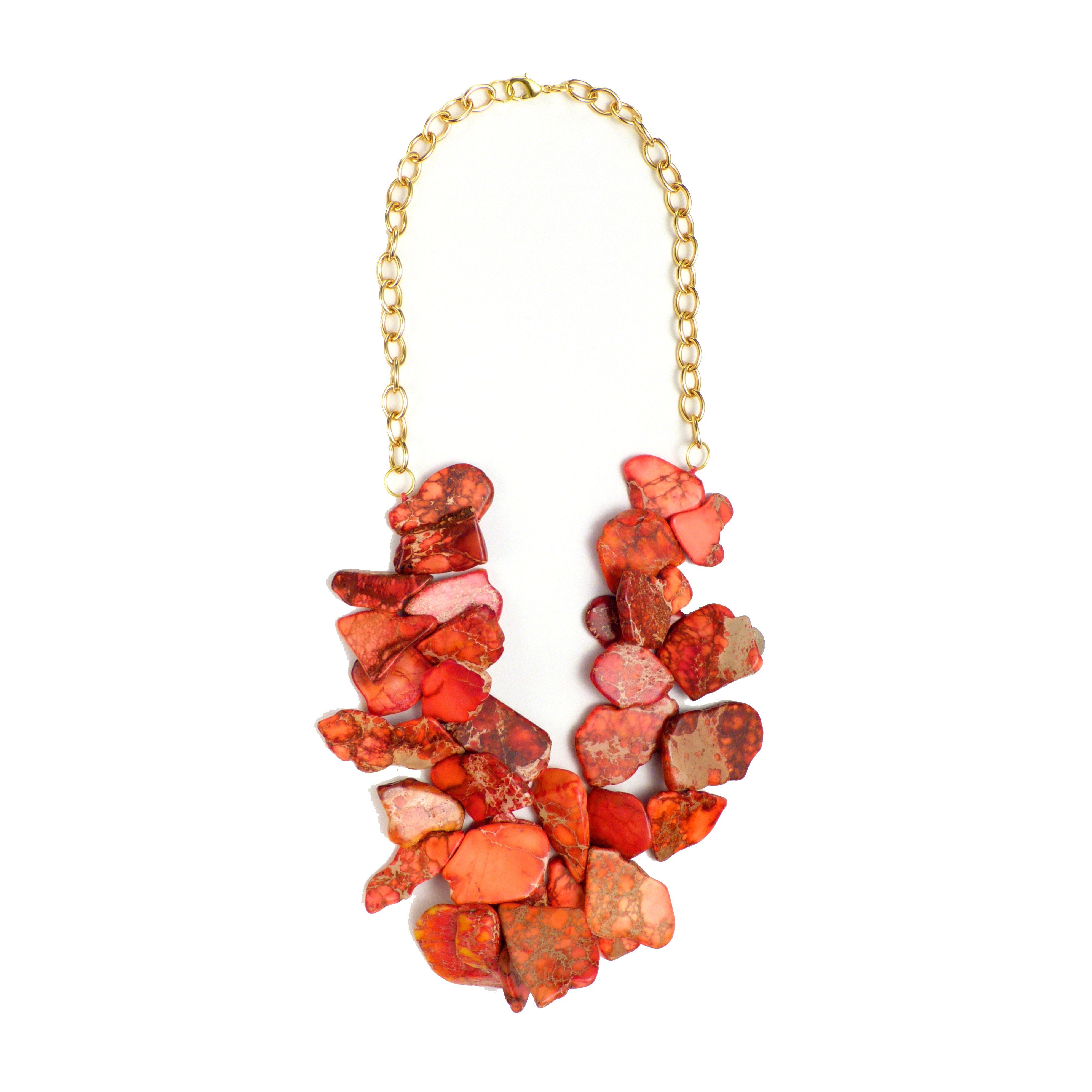 Miami Necklace- Impression Jasper