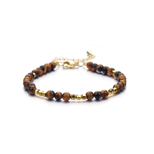 Tiger's Eye Beaded Bracelet