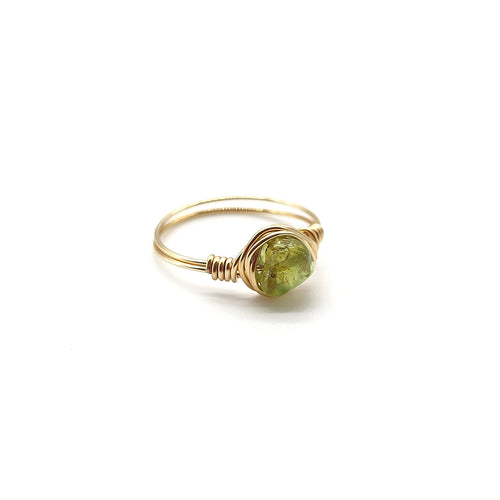 Tide Ring- Peridot