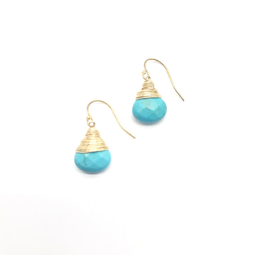 Wavea Earrings - Turquoise