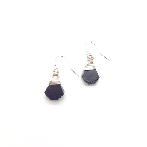 Protection Earrings - Black Tourmaline