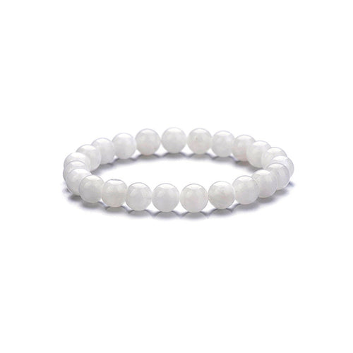 Snow Quartz Stretch Bracelet