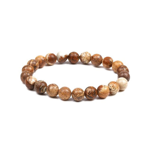 Jasper Stretch Bracelet