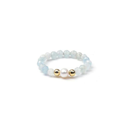 Stretch Ring - Aquamarine