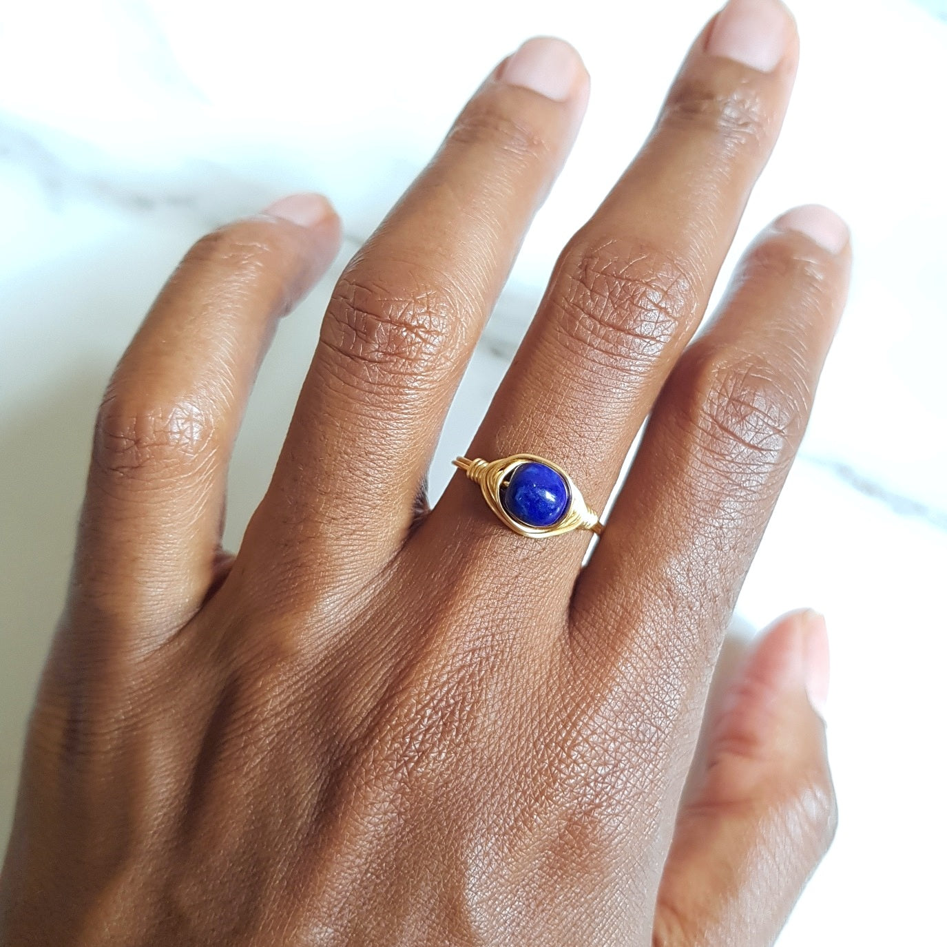 Universe Ring- Lapis lazuli