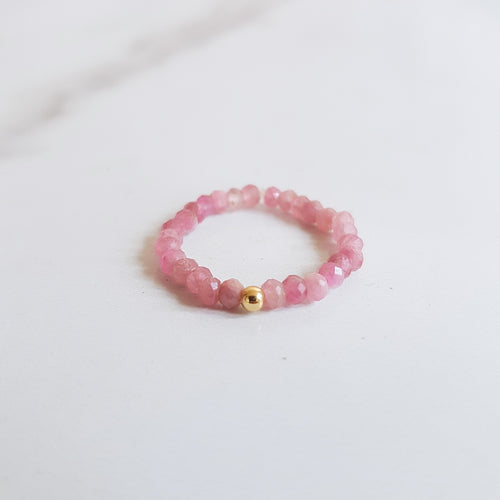 Stretch Ring - Pink Tourmaline