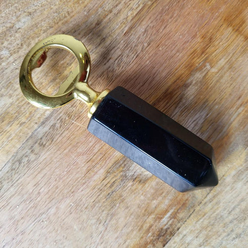 Black Obsidian Bottle Opener
